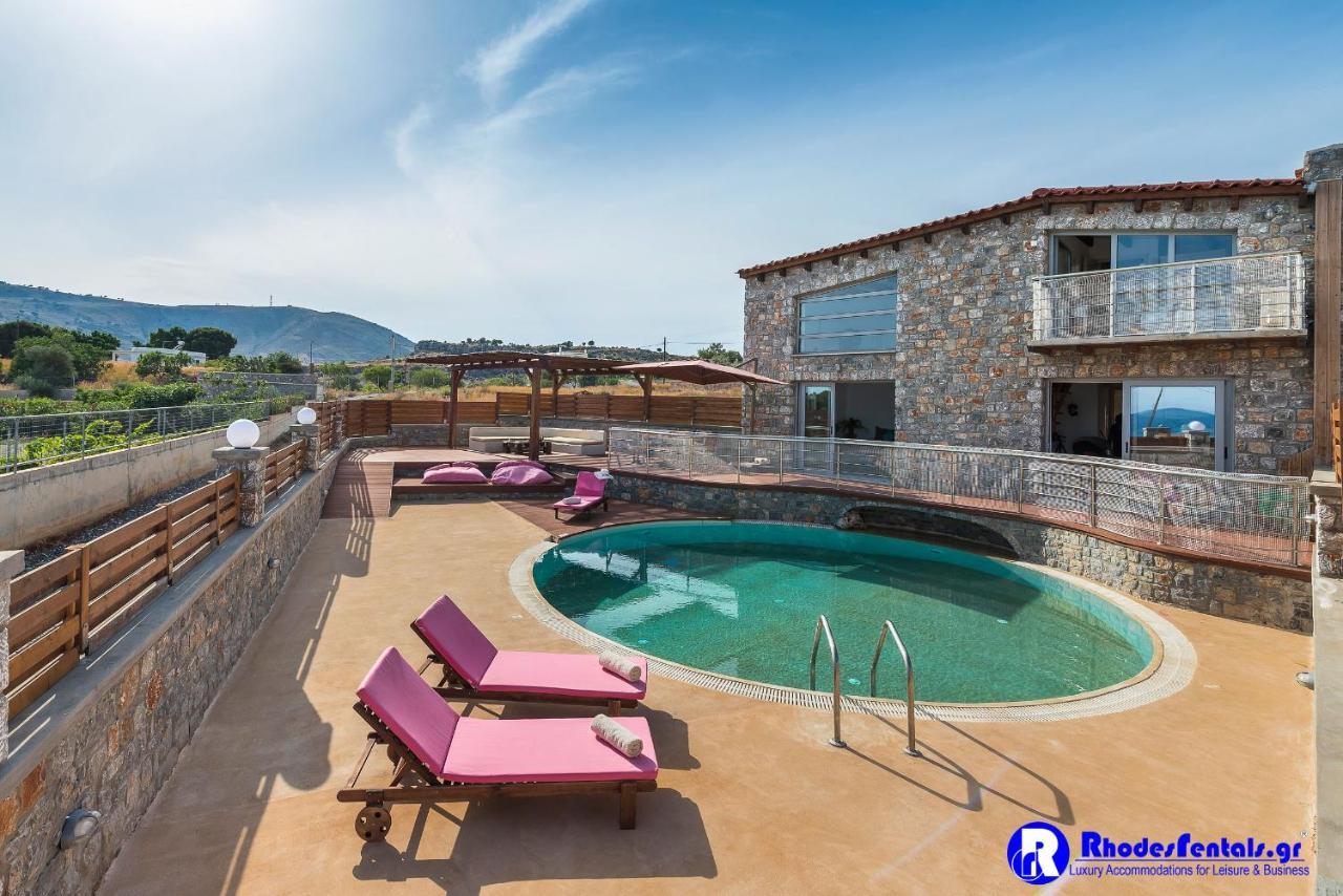 Lindos Seastone Villas Лардос Екстериор снимка