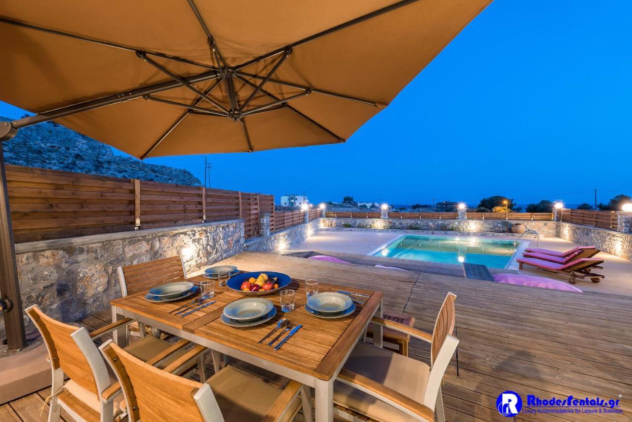 Lindos Seastone Villas Лардос Екстериор снимка